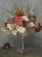 Henry Scott Tuke  - Bilder Gemälde - Carnations