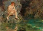 Henry Scott Tuke  - Bilder Gemälde - David Bone