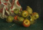 Bild:Dish of Fruit with Cloth