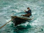 Henry Scott Tuke  - Bilder Gemälde - In Tow