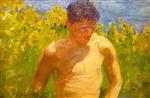 Henry Scott Tuke  - Bilder Gemälde - Johnny Jackett