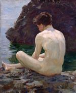 Henry Scott Tuke  - Bilder Gemälde - July sun