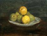 Henry Scott Tuke  - Bilder Gemälde - Still Life, Fruit