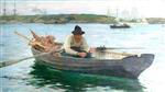 Henry Scott Tuke  - Bilder Gemälde - The Fisherman