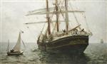 Henry Scott Tuke  - Bilder Gemälde - The Missionary Boat