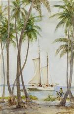 Henry Scott Tuke  - Bilder Gemälde - Tobacco Caye