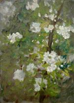 Henry Scott Tuke  - Bilder Gemälde - White Blossom