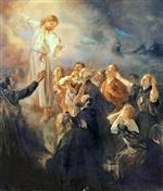 Fritz Uhde - Bilder Gemälde - Die Himmelfahrt Christi