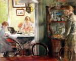 Fritz Uhde  - Bilder Gemälde - Interior