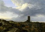 Jacob Isaackszoon van Ruisdael - Bilder Gemälde - A View of Egmont aan Zee
