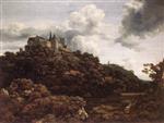 Jacob Isaackszoon van Ruisdael - Bilder Gemälde - Bentheim Castle