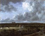 Jacob Isaackszoon van Ruisdael - Bilder Gemälde - Bleaching Fields to the North-Northeast of Haarlem