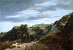 Jacob Isaackszoon van Ruisdael  - Bilder Gemälde - Dunes