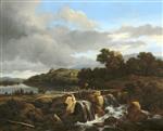 Bild:Landscape with Cascade