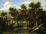 Jacob Isaackszoon van Ruisdael  - Bilder Gemälde - Marsh