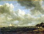 Jacob Isaackszoon van Ruisdael  - Bilder Gemälde - Seashore