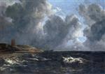 Jacob Isaackszoon van Ruisdael  - Bilder Gemälde - Storm off Egmond-Aan-Zee