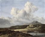 Jacob Isaackszoon van Ruisdael  - Bilder Gemälde - Sunny Landscape