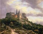 Jacob Isaackszoon van Ruisdael  - Bilder Gemälde - The Castle of Bentheim