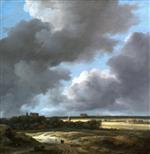 Jacob Isaackszoon van Ruisdael  - Bilder Gemälde - View of Alkmaar