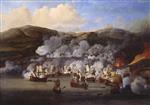 Willem van de Velde  - Bilder Gemälde - The Attack on the French Ships at Martinique
