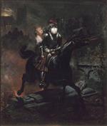 Emile Jean Horace Vernet - Bilder Gemälde - Ballad of Leonore