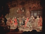 William Hogarth - Bilder Gemälde - Der Ball