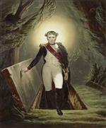 Emile Jean Horace Vernet - Bilder Gemälde - Napoleon Leaving his Tomb