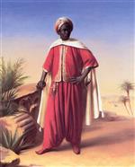 Emile Jean Horace Vernet  - Bilder Gemälde - Portrait of an Arab