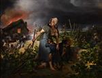 Emile Jean Horace Vernet  - Bilder Gemälde - Scene of the French Campaign