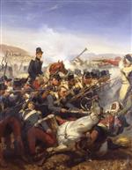 Emile Jean Horace Vernet  - Bilder Gemälde - The Battle of Somah