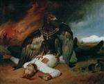 Emile Jean Horace Vernet  - Bilder Gemälde - The Polish Prometheus