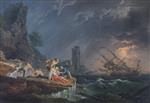 Claude Joseph Vernet - Bilder Gemälde - A Shipwreck