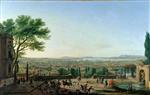 Claude Joseph Vernet  - Bilder Gemälde - City and Port of Toulon