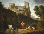 Claude Joseph Vernet  - Bilder Gemälde - Italian Landscape