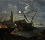 Claude Joseph Vernet  - Bilder Gemälde - Marine