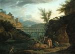 Claude Joseph Vernet  - Bilder Gemälde - Noon