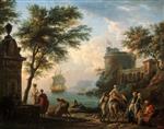 Claude Joseph Vernet  - Bilder Gemälde - Seaport