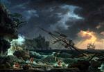 Claude Joseph Vernet  - Bilder Gemälde - The Shipwreck