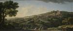 Claude Joseph Vernet  - Bilder Gemälde - Villa at Caprarola