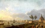 Claude Joseph Vernet  - Bilder Gemälde - Vue du Port de Bordeaux