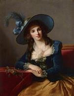 Elisabeth Louise Vigee Lebrun - Bilder Gemälde - Antoinette-Elisabeth-Marie d'Aguesseau