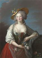 Elisabeth Louise Vigee Lebrun - Bilder Gemälde - Elisabeth of France