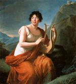 Elisabeth Louise Vigee Lebrun  - Bilder Gemälde - Madame de Stael as Corinne