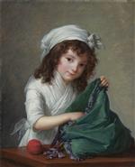 Elisabeth Louise Vigee Lebrun  - Bilder Gemälde - Mademoiselle Brongniart
