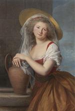 Elisabeth Louise Vigee Lebrun  - Bilder Gemälde - Marguerite Baudard de St. James, Marquise de Puysegur