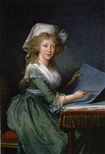 Elisabeth Louise Vigee Lebrun  - Bilder Gemälde - Maria Luisa Amalia di Borbone