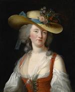 Elisabeth Louise Vigee Lebrun  - Bilder Gemälde - Portrait de Anne Catherine Le Preudhomme de Chatenoy, Comtesse der Verdun