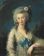 Elisabeth Louise Vigee Lebrun  - Bilder Gemälde - Portrait of a Lady