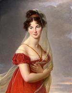 Elisabeth Louise Vigee Lebrun  - Bilder Gemälde - Portrait of Aglaé Angélique Gabrielle de Gramont